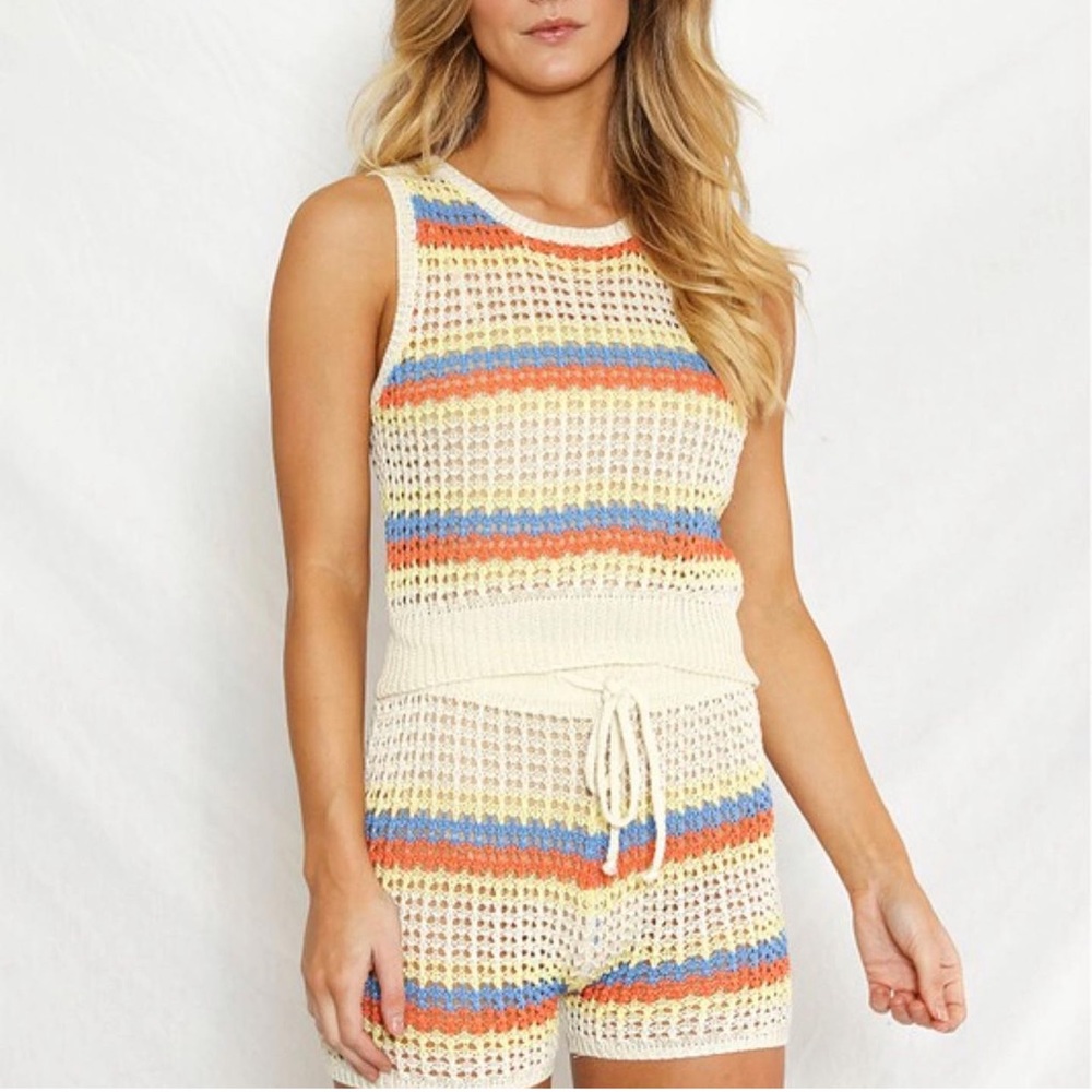 Knit Short Set